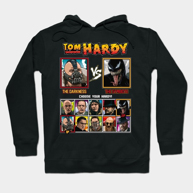 Tom Hardy Fighter Hoodie by RetroReview